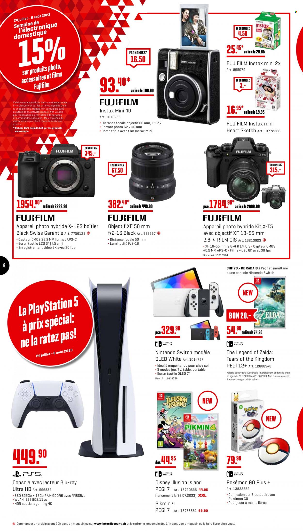 Catalogue Interdiscount - 24.7.2023 - 6.8.2023. Page 6