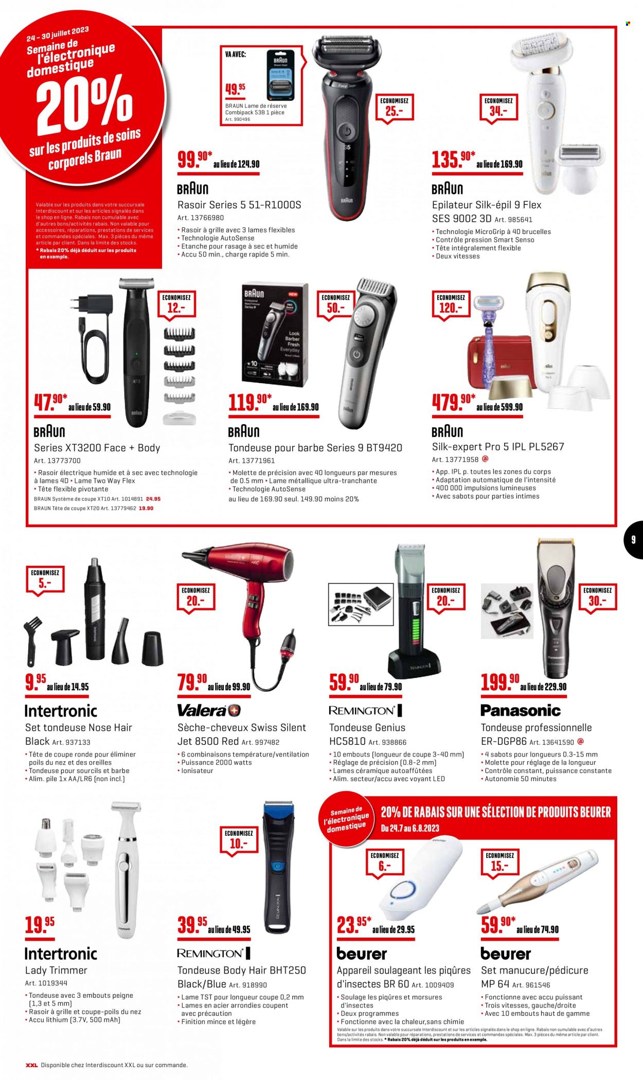 Catalogue Interdiscount - 24.7.2023 - 6.8.2023. Page 9