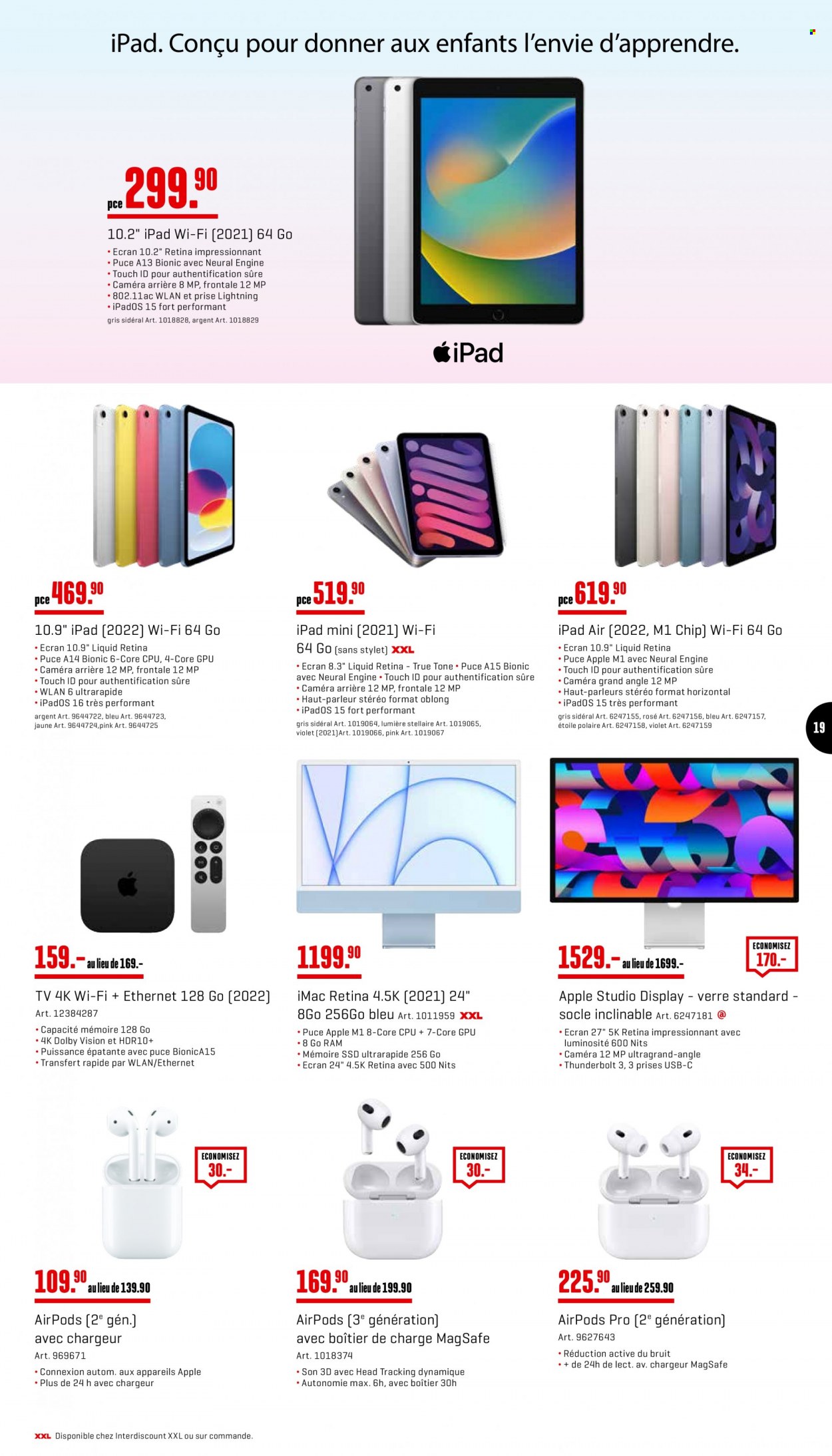 Catalogue Interdiscount - 24.7.2023 - 6.8.2023. Page 19