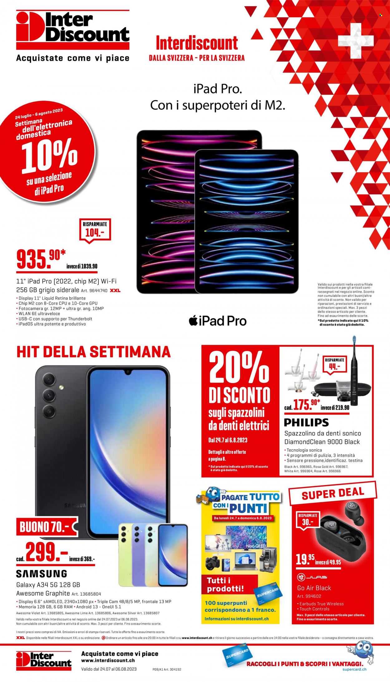 Catalogue Interdiscount - 24.7.2023 - 6.8.2023. Page 20