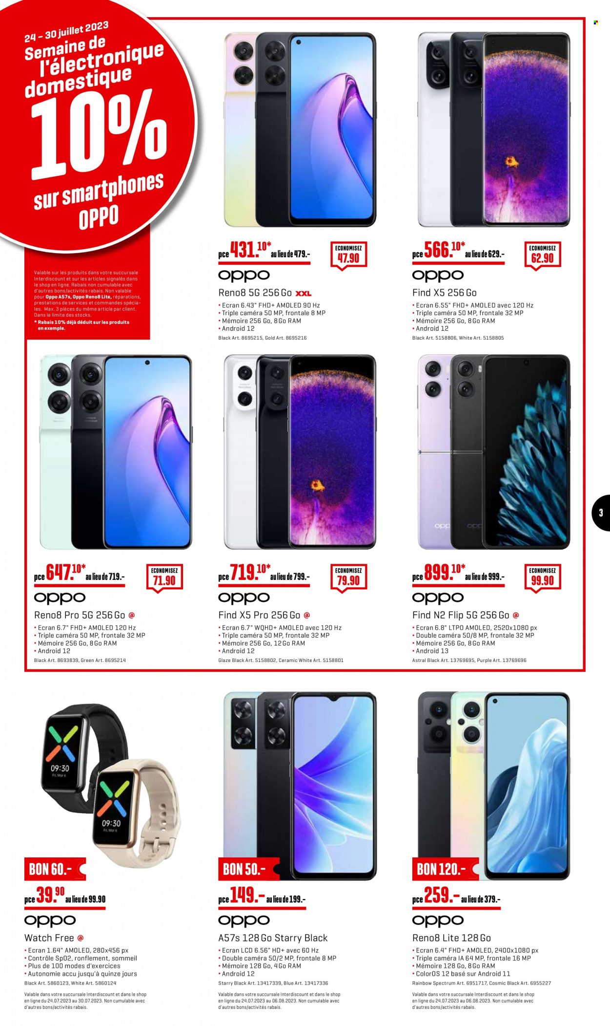 Catalogue Interdiscount - 24.7.2023 - 6.8.2023. Page 3