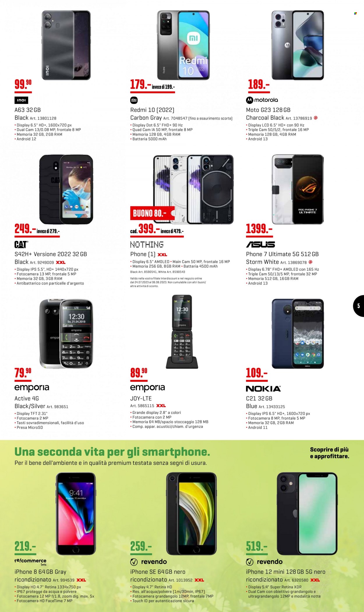 Prospekt Interdiscount - 24.7.2023 - 6.8.2023. Seite 5