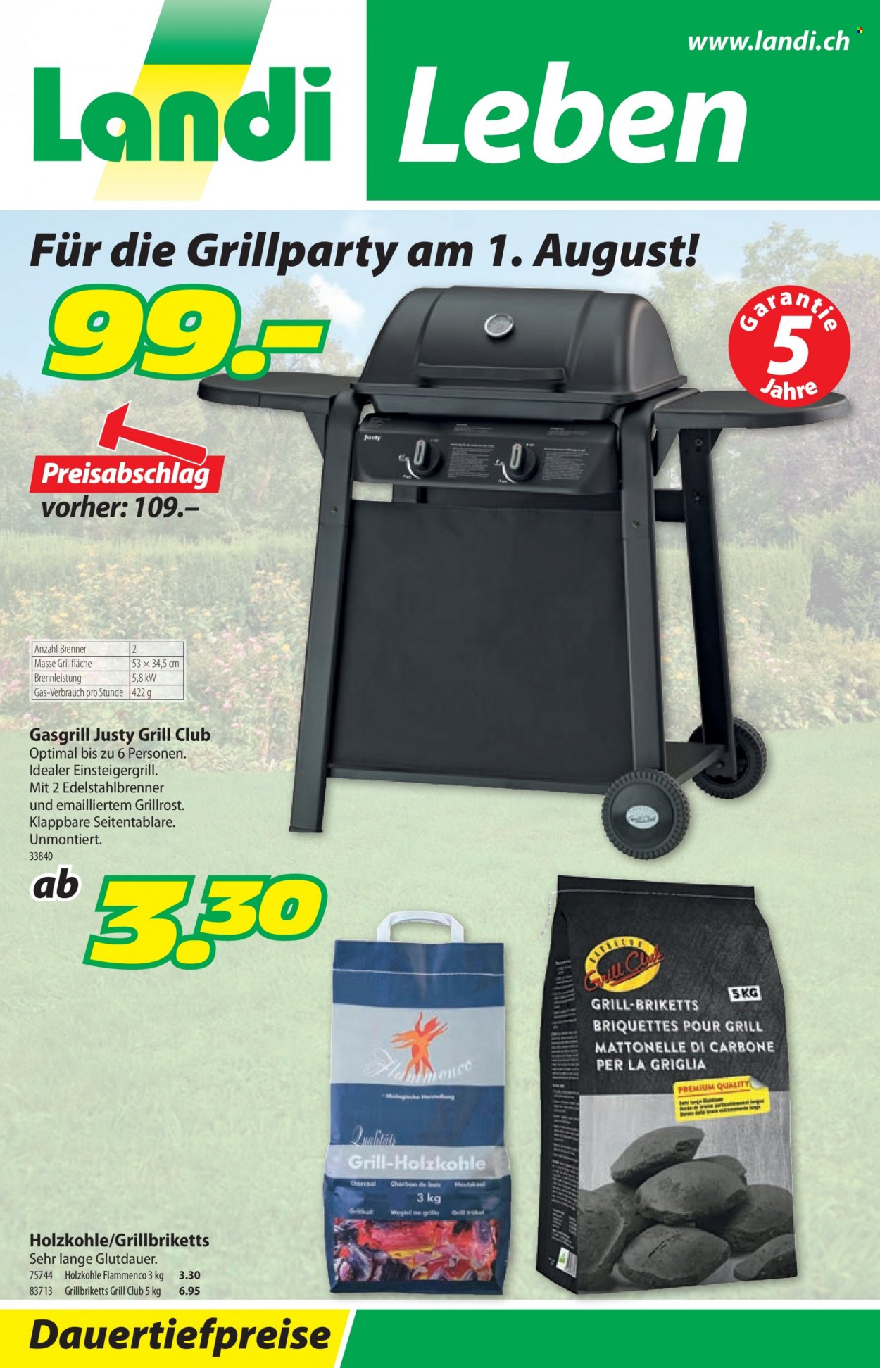 Volantino Landi - 24.7.2023 - 6.8.2023. Pagina 1