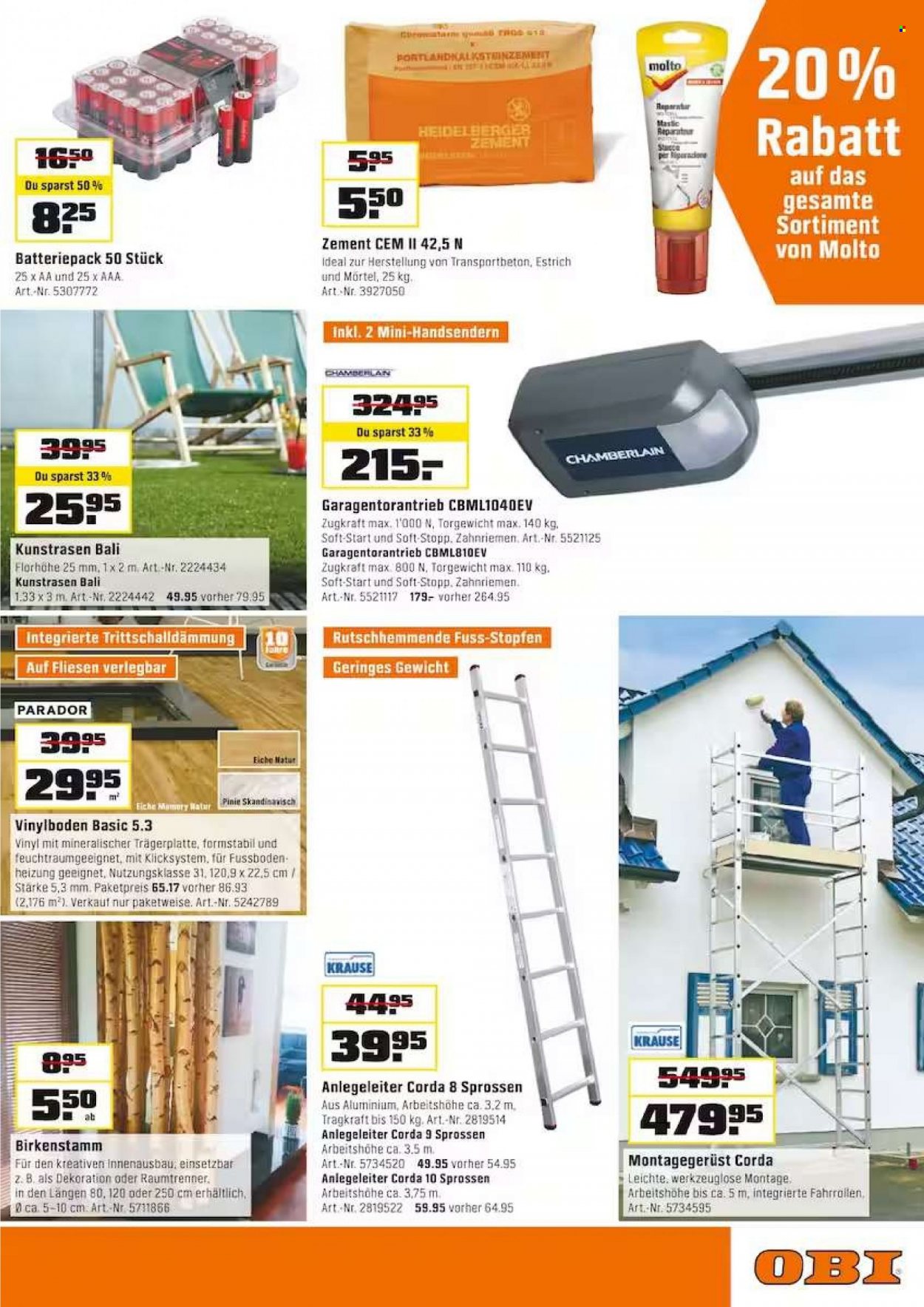 Volantino OBI - 23.7.2023 - 5.8.2023. Pagina 13