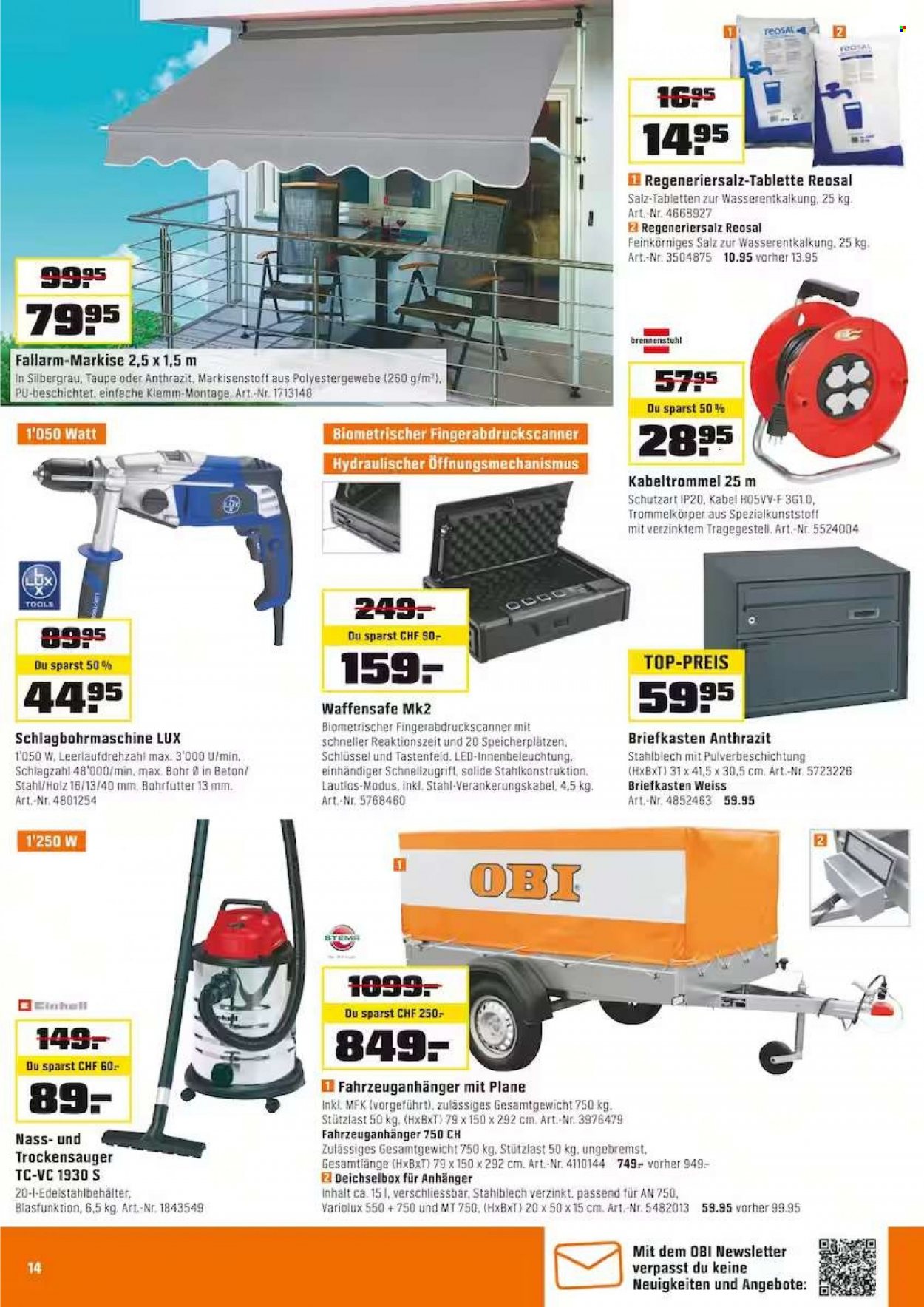 Volantino OBI - 23.7.2023 - 5.8.2023. Pagina 14