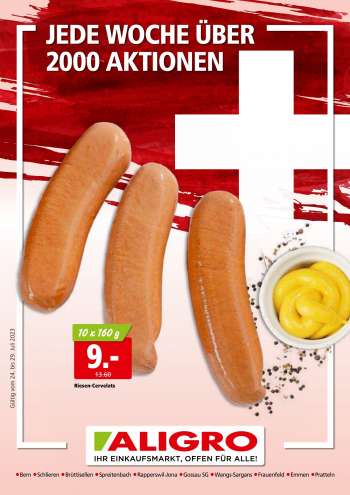 Catalogue ALIGRO - 24.7.2023 - 29.7.2023.