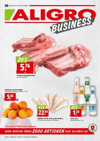 Catalogue ALIGRO - 24.7.2023 - 29.7.2023.