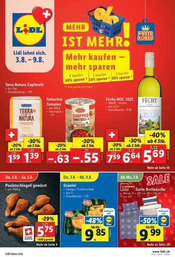 Prospekte Lidl - 3.8.2023 - 9.8.2023.
