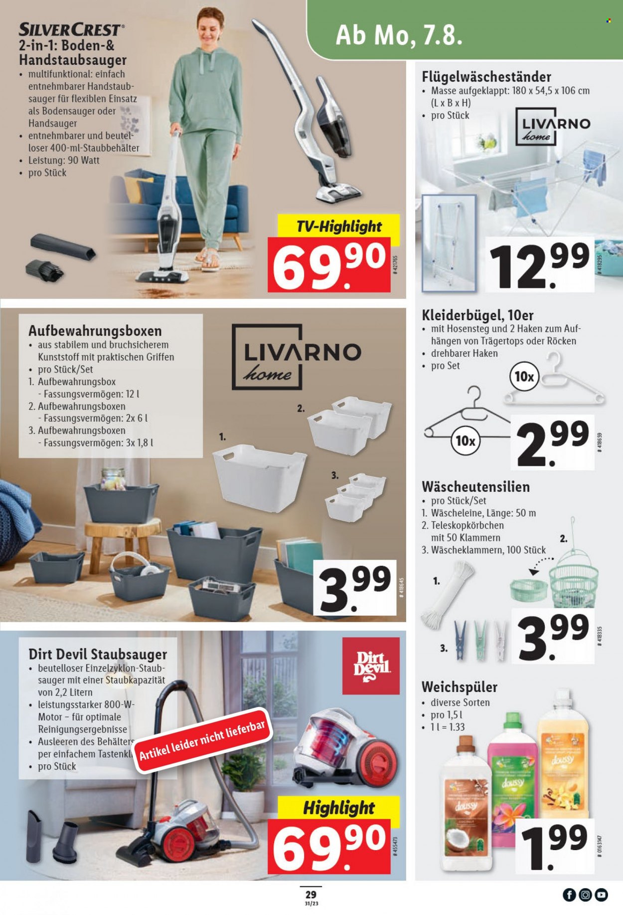 Volantino Lidl - 3.8.2023 - 9.8.2023. Pagina 29