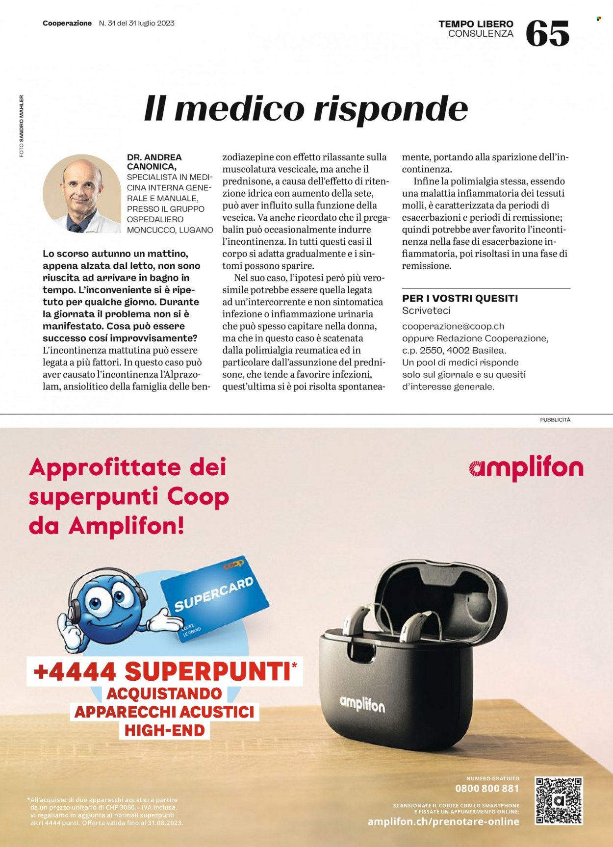 Volantino Coop - 31.7.2023 - 6.8.2023. Pagina 65