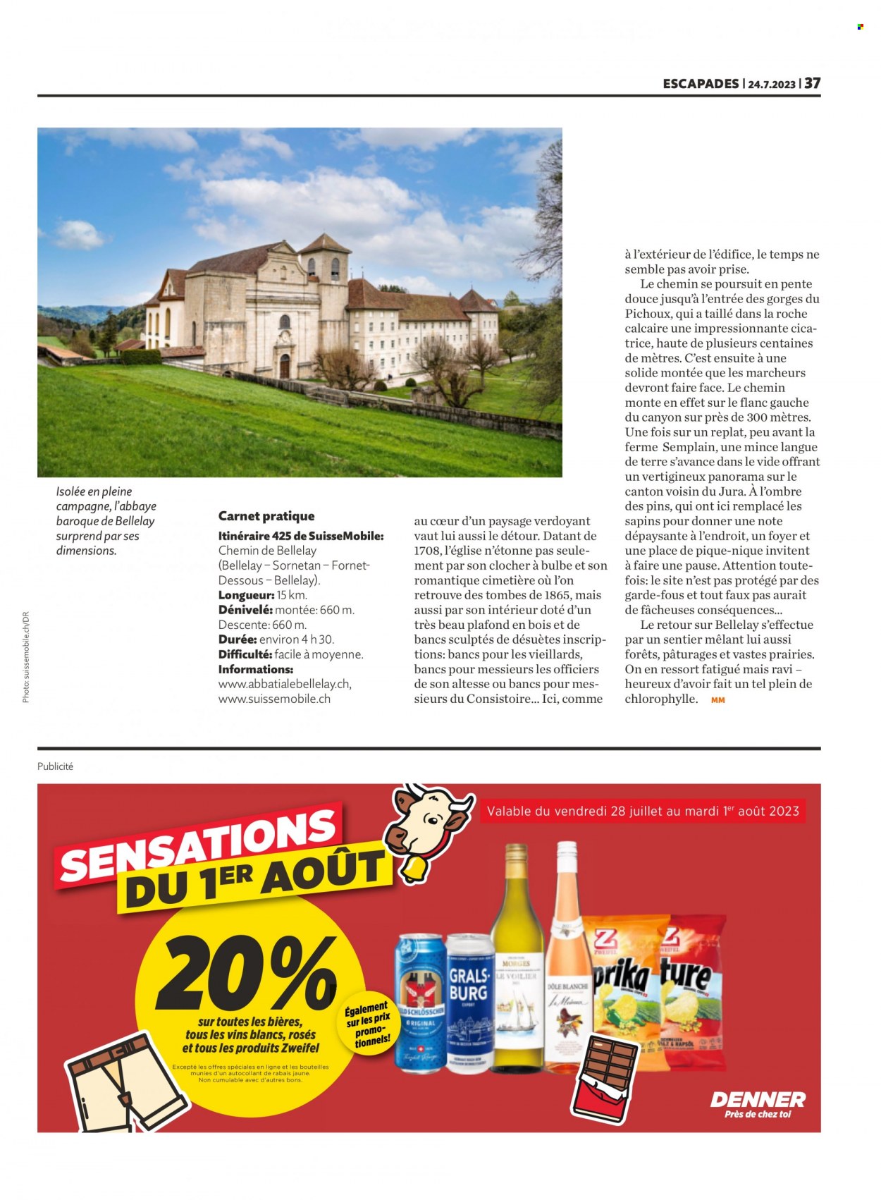 Catalogue Migros - 25.7.2023 - 31.7.2023. Page 37