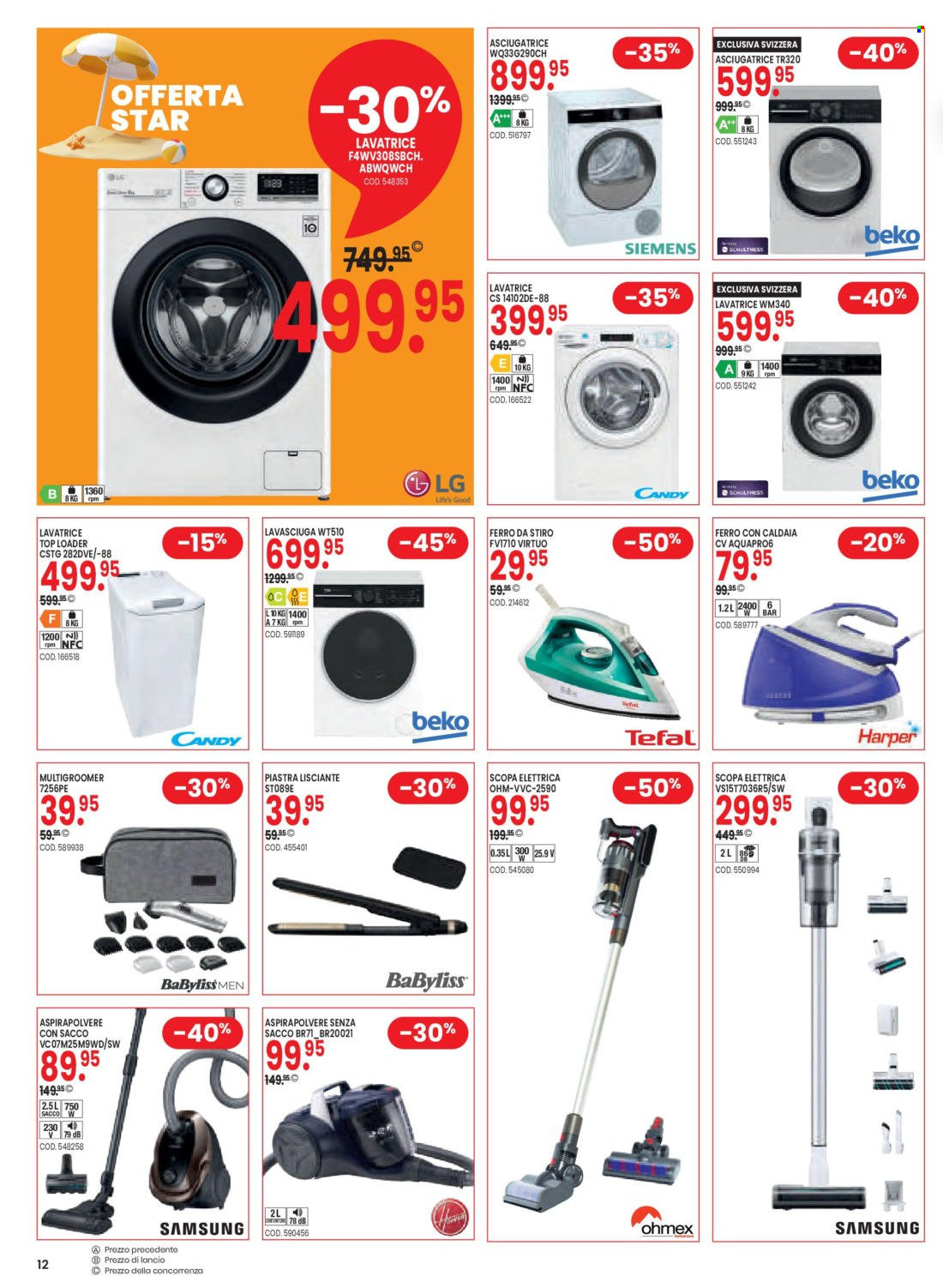 Volantino Conforama - 25.7.2023 - 7.8.2023. Pagina 12