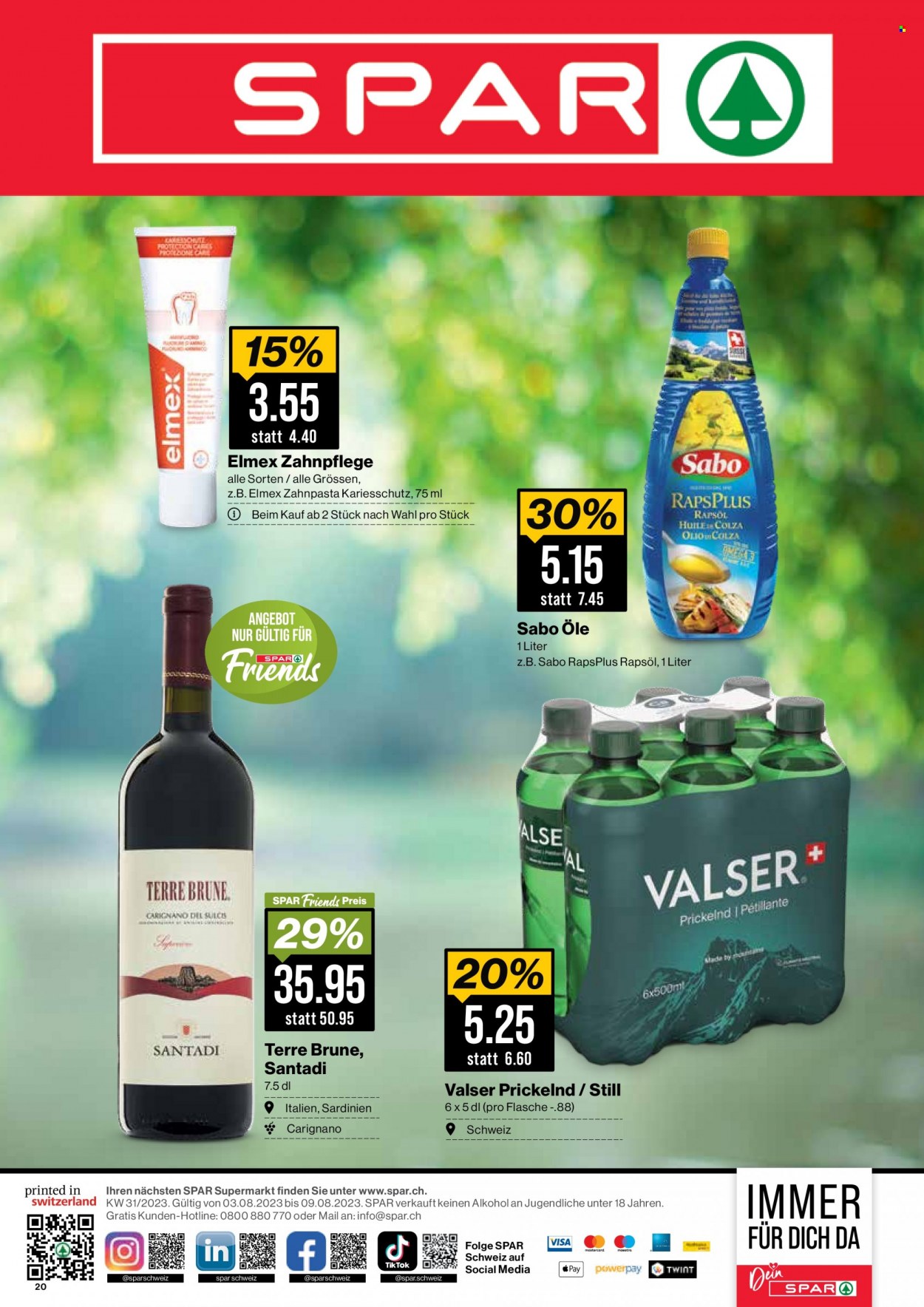 Volantino SPAR - 3.8.2023 - 9.8.2023. Pagina 20