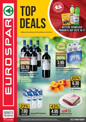 Volantino SPAR - 3.8.2023 - 9.8.2023.
