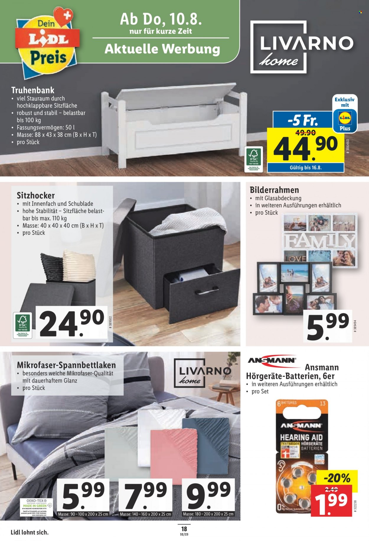 Volantino Lidl - 10.8.2023 - 16.8.2023. Pagina 18
