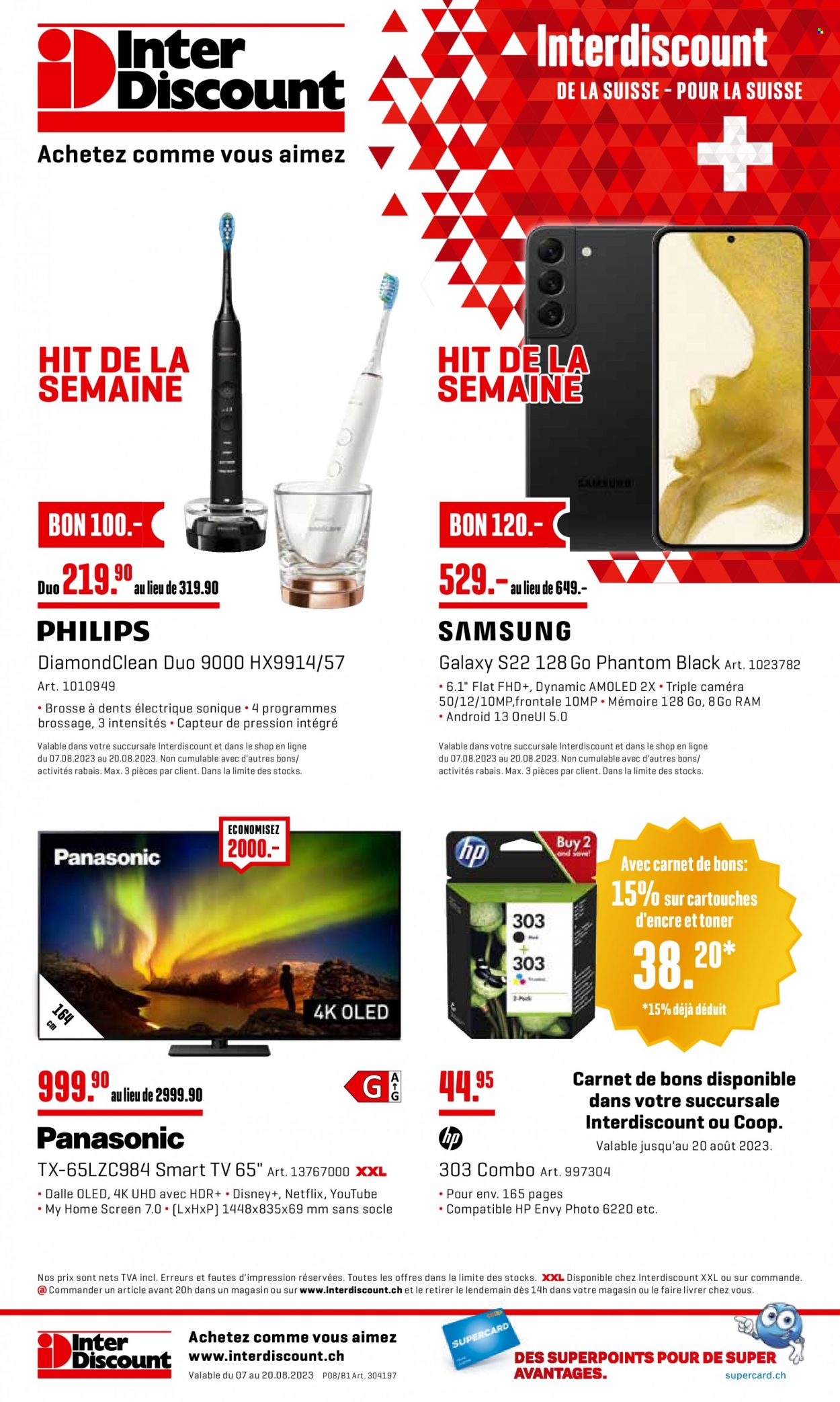 Volantino Interdiscount - 7.8.2023 - 20.8.2023. Pagina 28