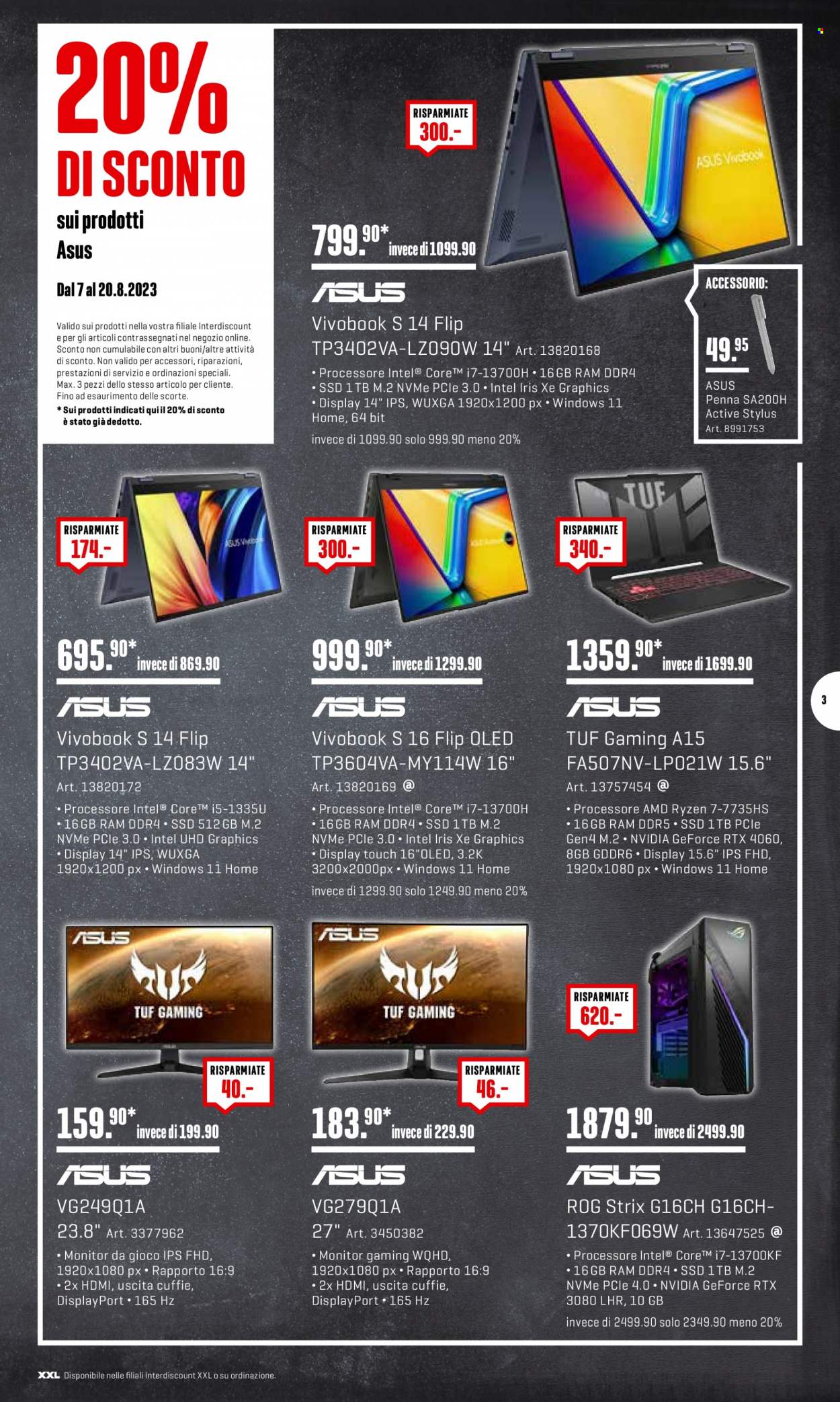 Prospekt Interdiscount - 7.8.2023 - 20.8.2023. Seite 3