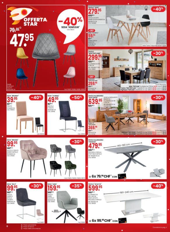 Prospekt Conforama - 8.8.2023 - 21.8.2023. Seite 6