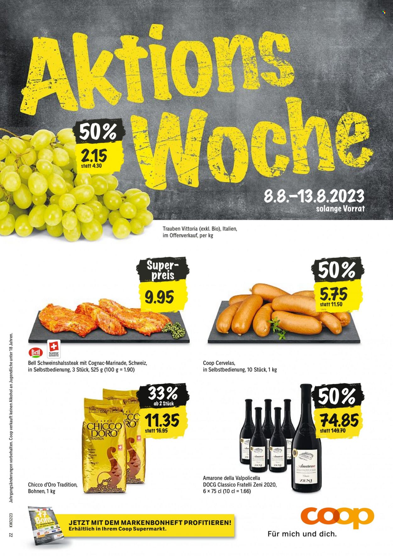 Volantino Coop - 8.8.2023 - 13.8.2023. Pagina 1