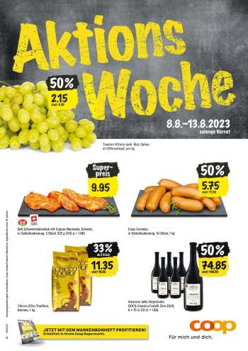 Prospekte Coop - 8.8.2023 - 13.8.2023.