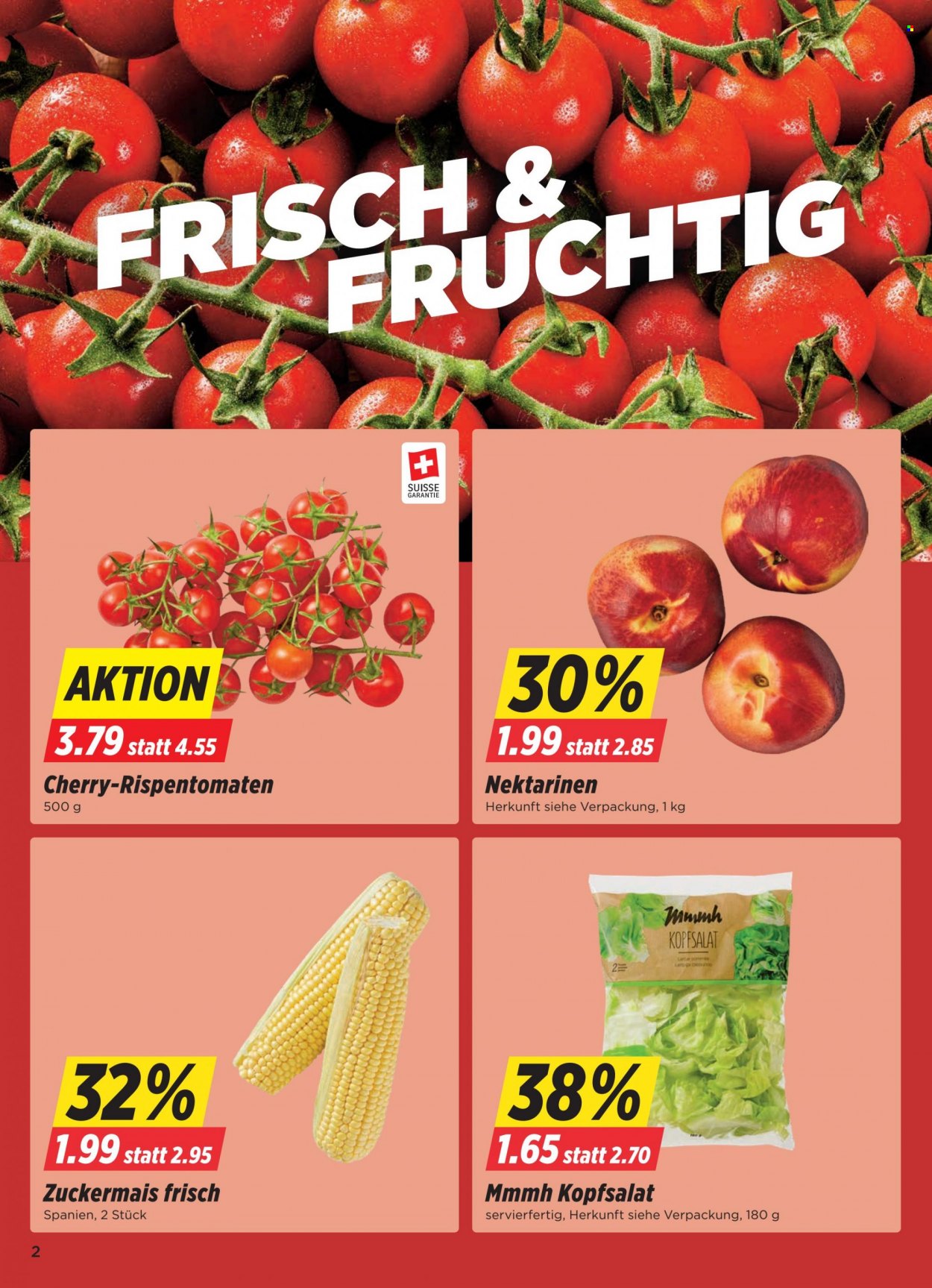 Prospekt Denner - 8.8.2023 - 14.8.2023. Seite 2