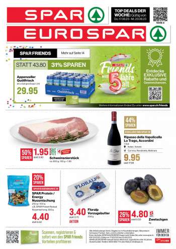 Prospekte SPAR - 17.8.2023 - 23.8.2023.
