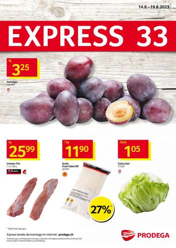 Catalogue Prodega - 14.8.2023 - 19.8.2023.