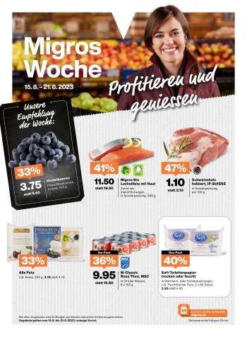 Catalogue Migros - 15.8.2023 - 21.8.2023.