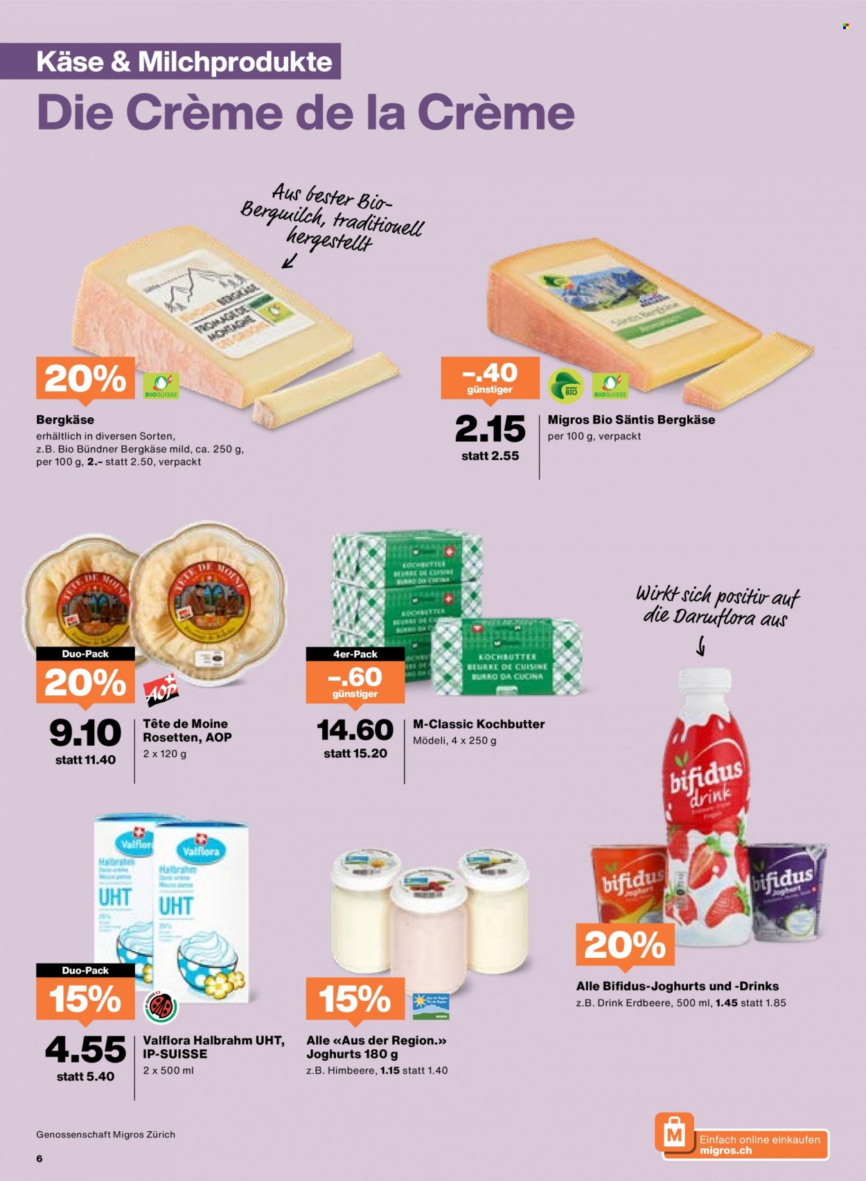 Prospekt Migros - 15.8.2023 - 21.8.2023. Seite 6