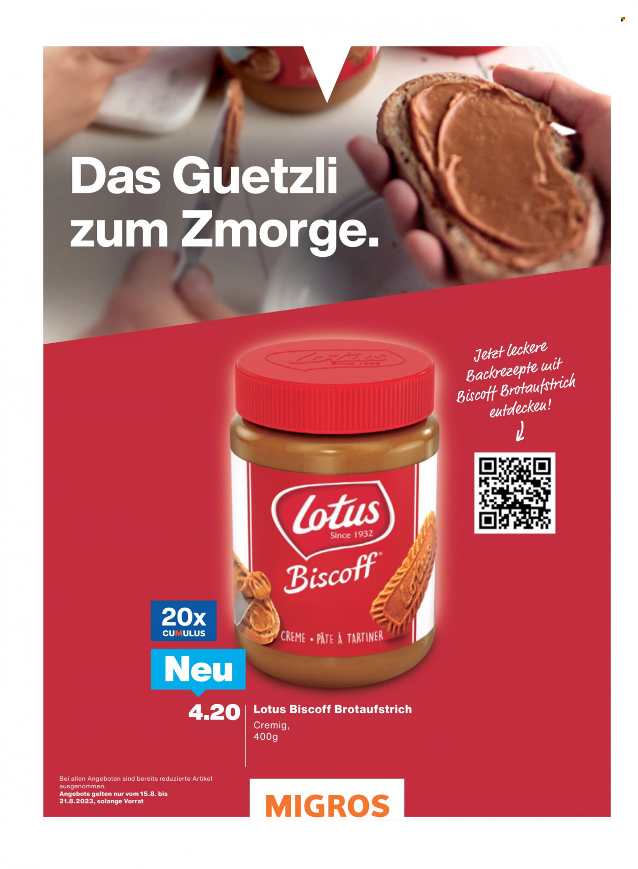 Prospekt Migros - 14.8.2023 - 20.8.2023. Seite 20