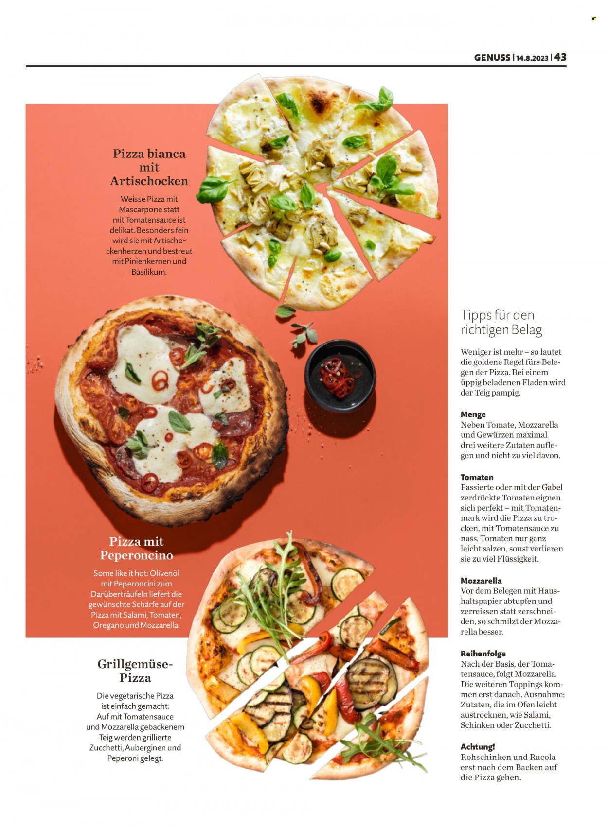 Prospekt Migros - 14.8.2023 - 20.8.2023. Seite 43