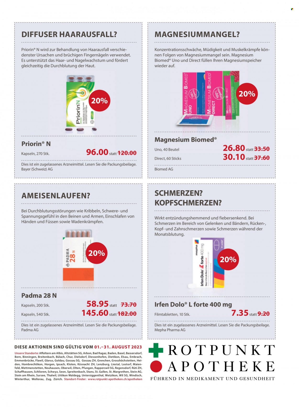 Prospekt Migros - 14.8.2023 - 20.8.2023. Seite 45