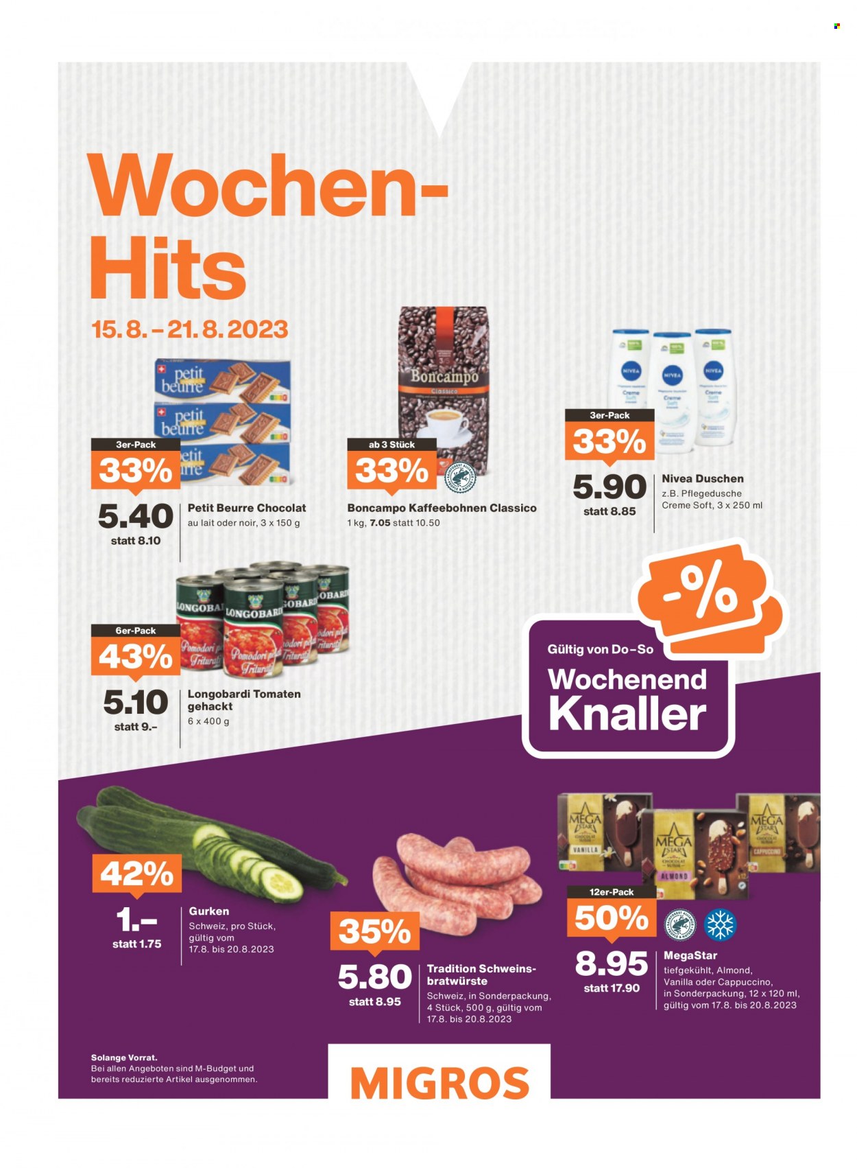 Prospekt Migros - 14.8.2023 - 20.8.2023. Seite 78
