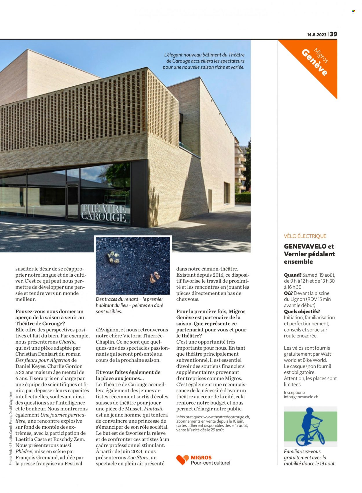 Volantino Migros - 14.8.2023 - 20.8.2023. Pagina 39