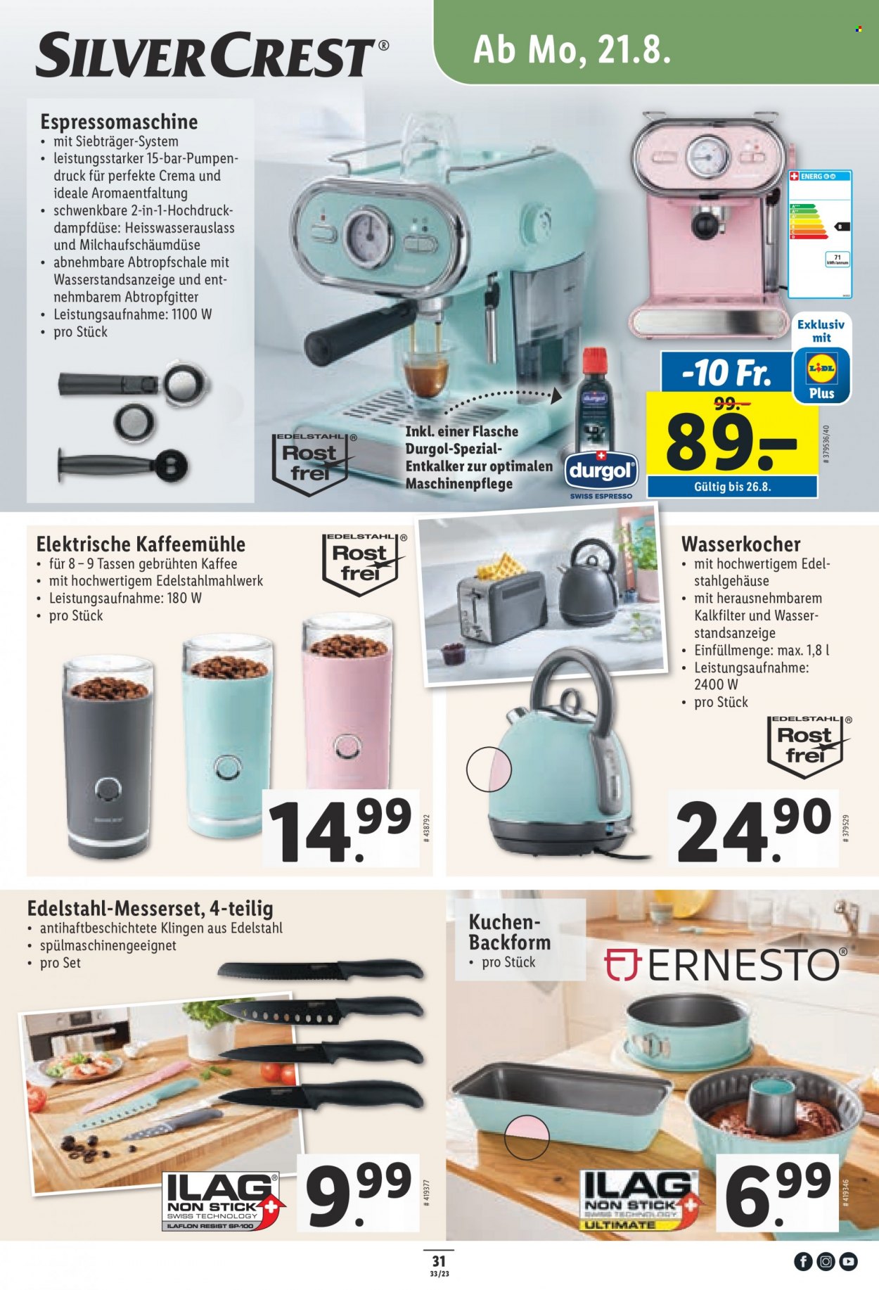 Catalogue Lidl - 17.8.2023 - 23.8.2023. Page 31