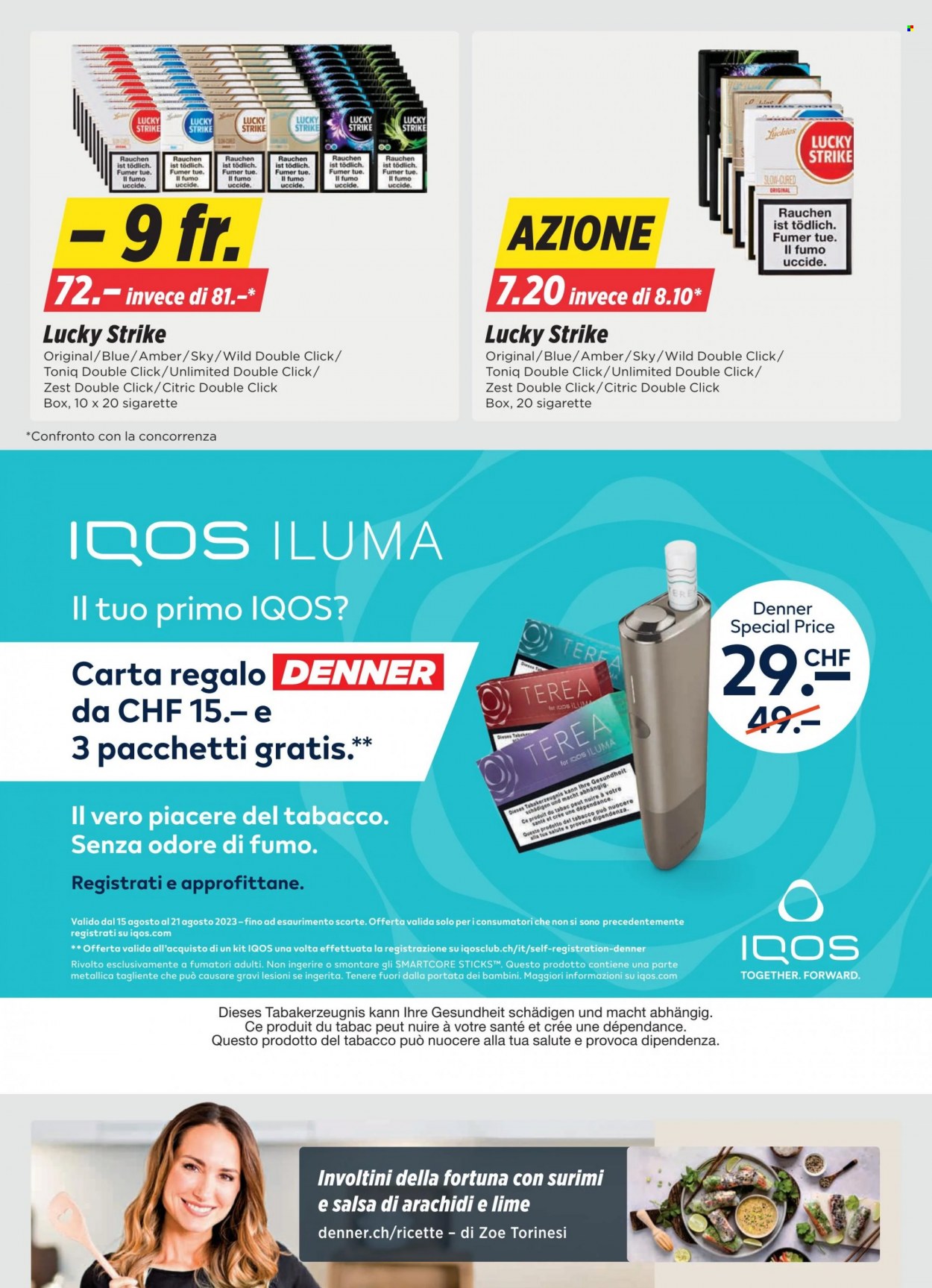 Catalogue Denner - 15.8.2023 - 21.8.2023. Page 23