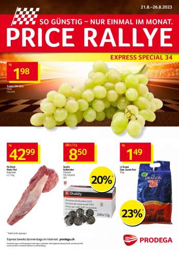 Catalogue Prodega - 21.8.2023 - 26.8.2023.