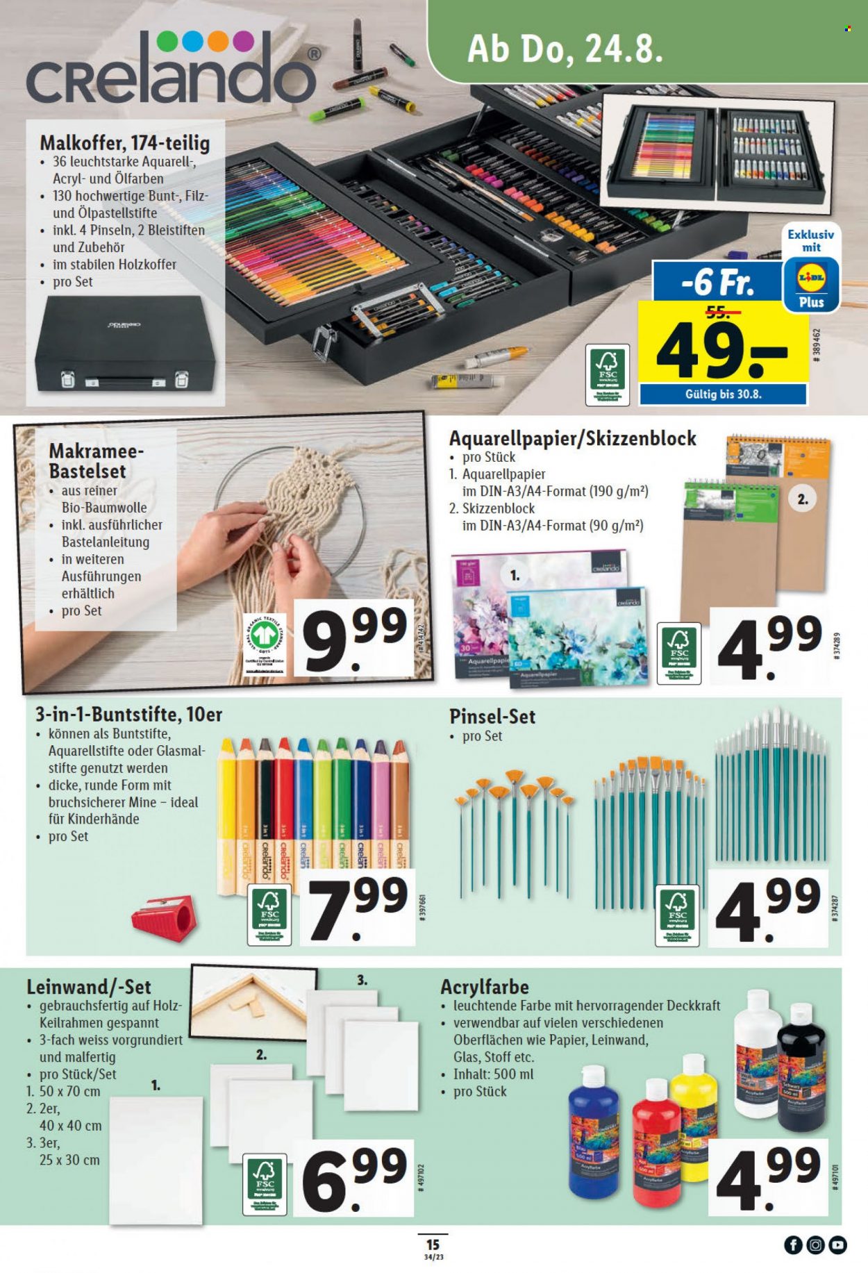 Volantino Lidl - 24.8.2023 - 30.8.2023. Pagina 15