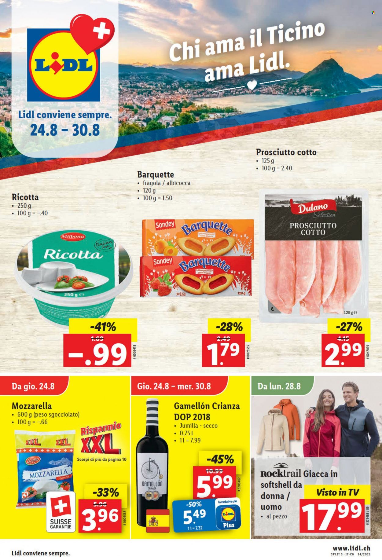 Volantino Lidl - 24.8.2023 - 30.8.2023. Pagina 1