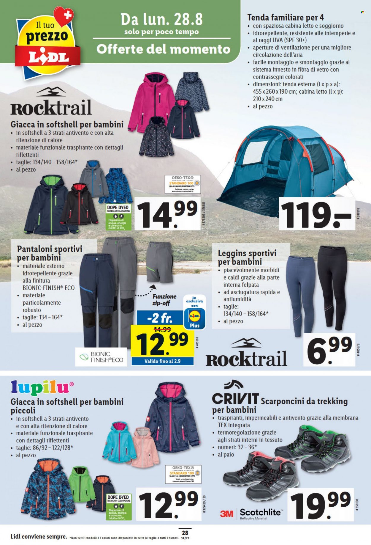Volantino Lidl - 24.8.2023 - 30.8.2023. Pagina 28