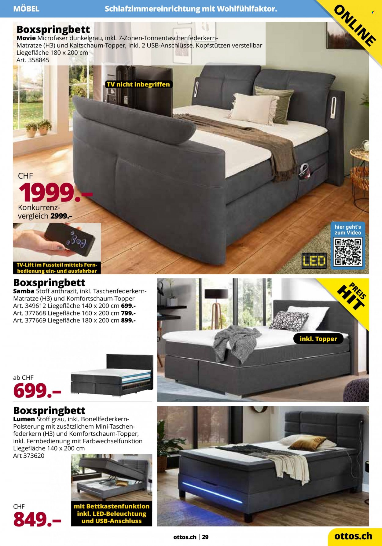 Prospekt Otto's. Seite 29