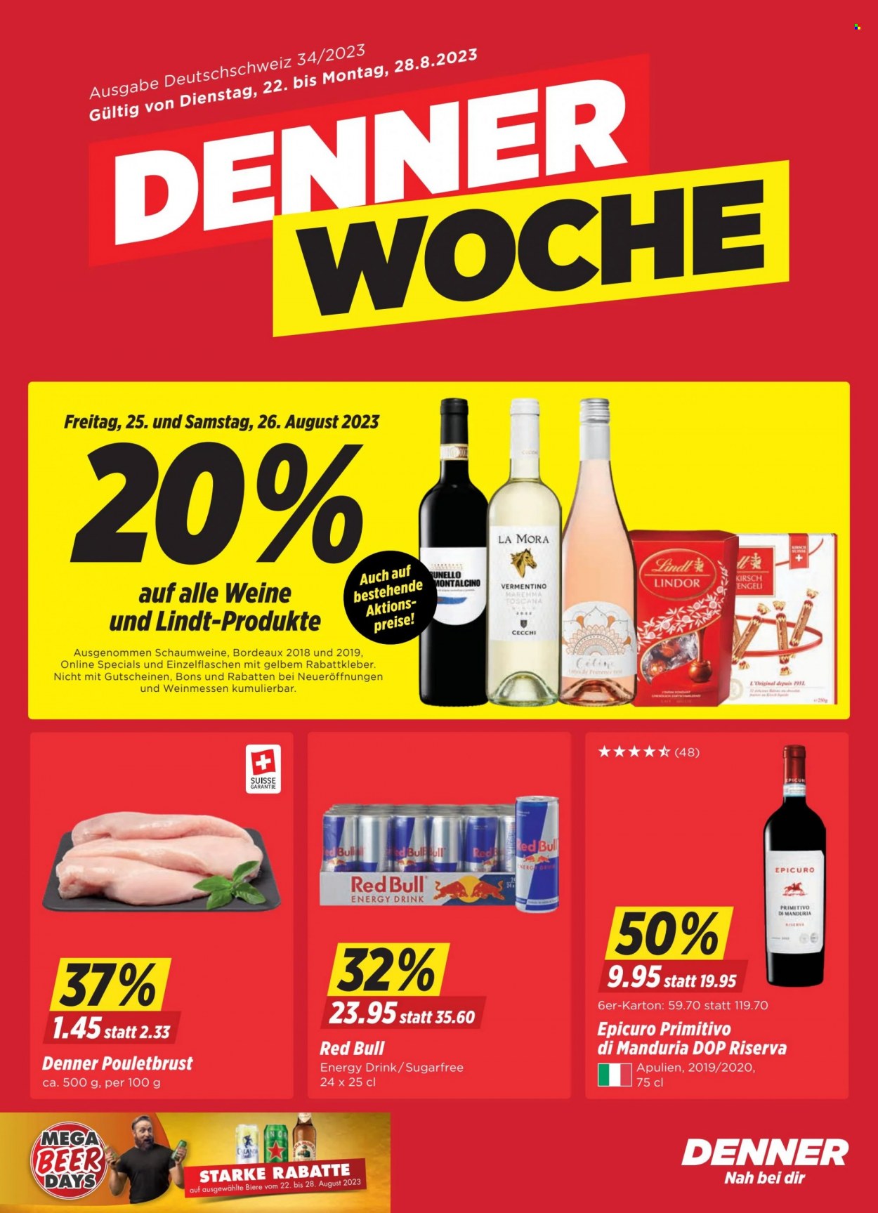 Catalogue Denner - 22.8.2023 - 28.8.2023. Page 1
