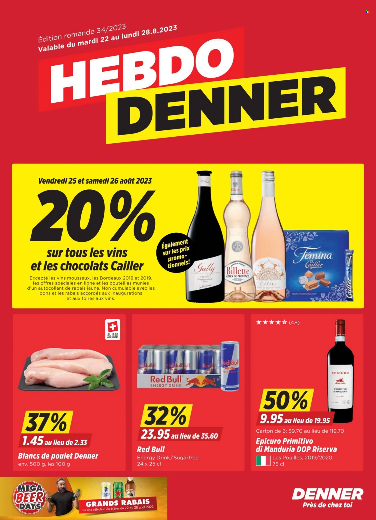 Volantino Denner - 22.8.2023 - 28.8.2023. Pagina 1