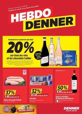 Volantino Denner - 22.8.2023 - 28.8.2023.