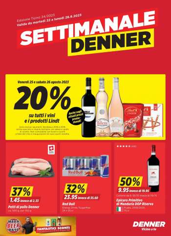 Volantino Denner - 22.8.2023 - 28.8.2023.