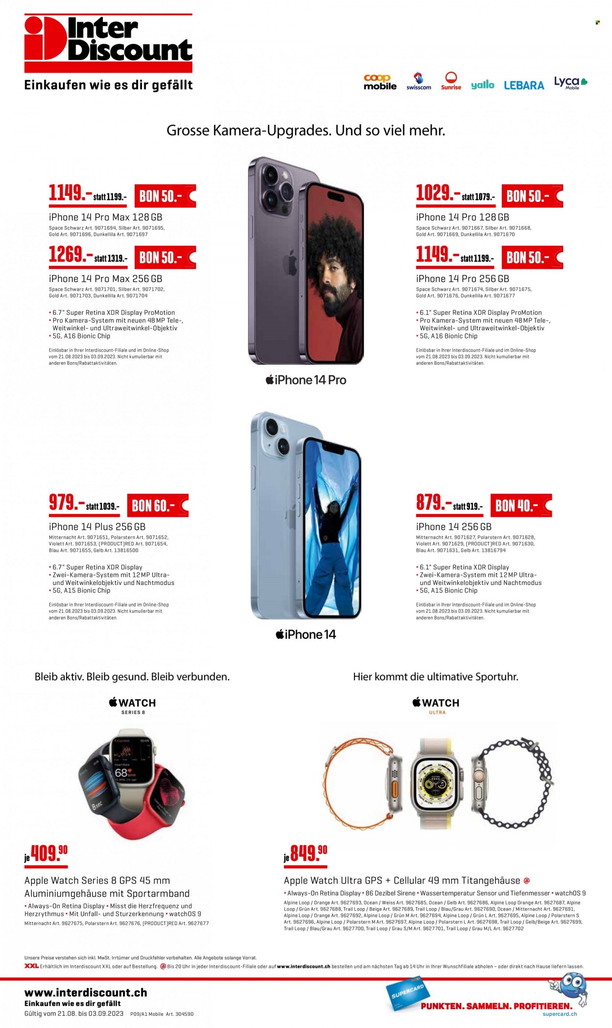 Volantino Interdiscount - 21.8.2023 - 3.9.2023. Pagina 8
