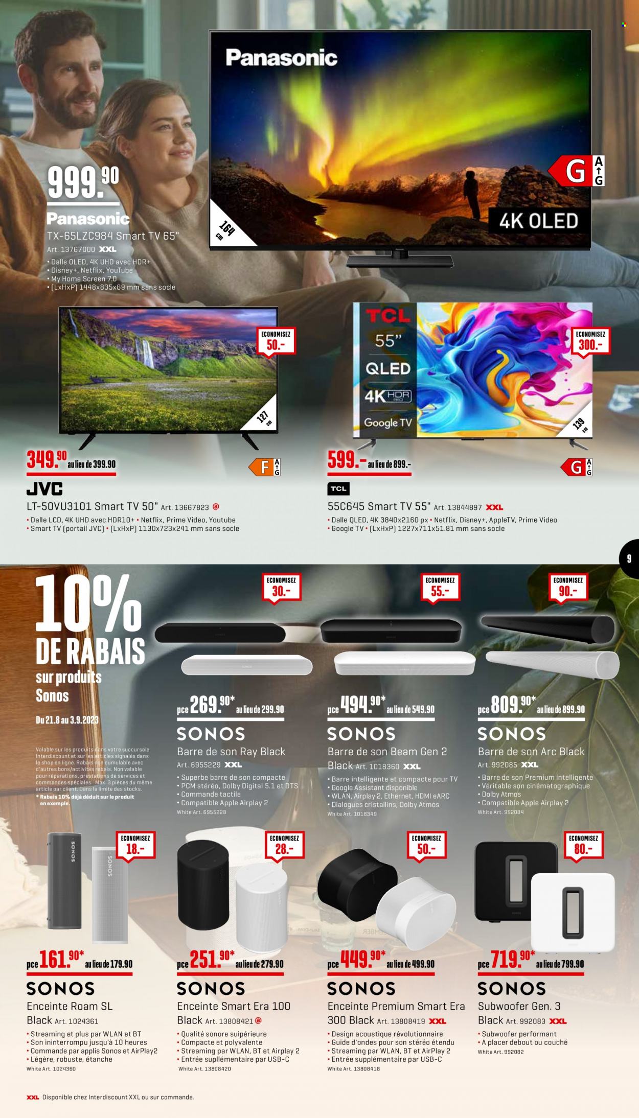 Prospekt Interdiscount - 21.8.2023 - 3.9.2023. Seite 9