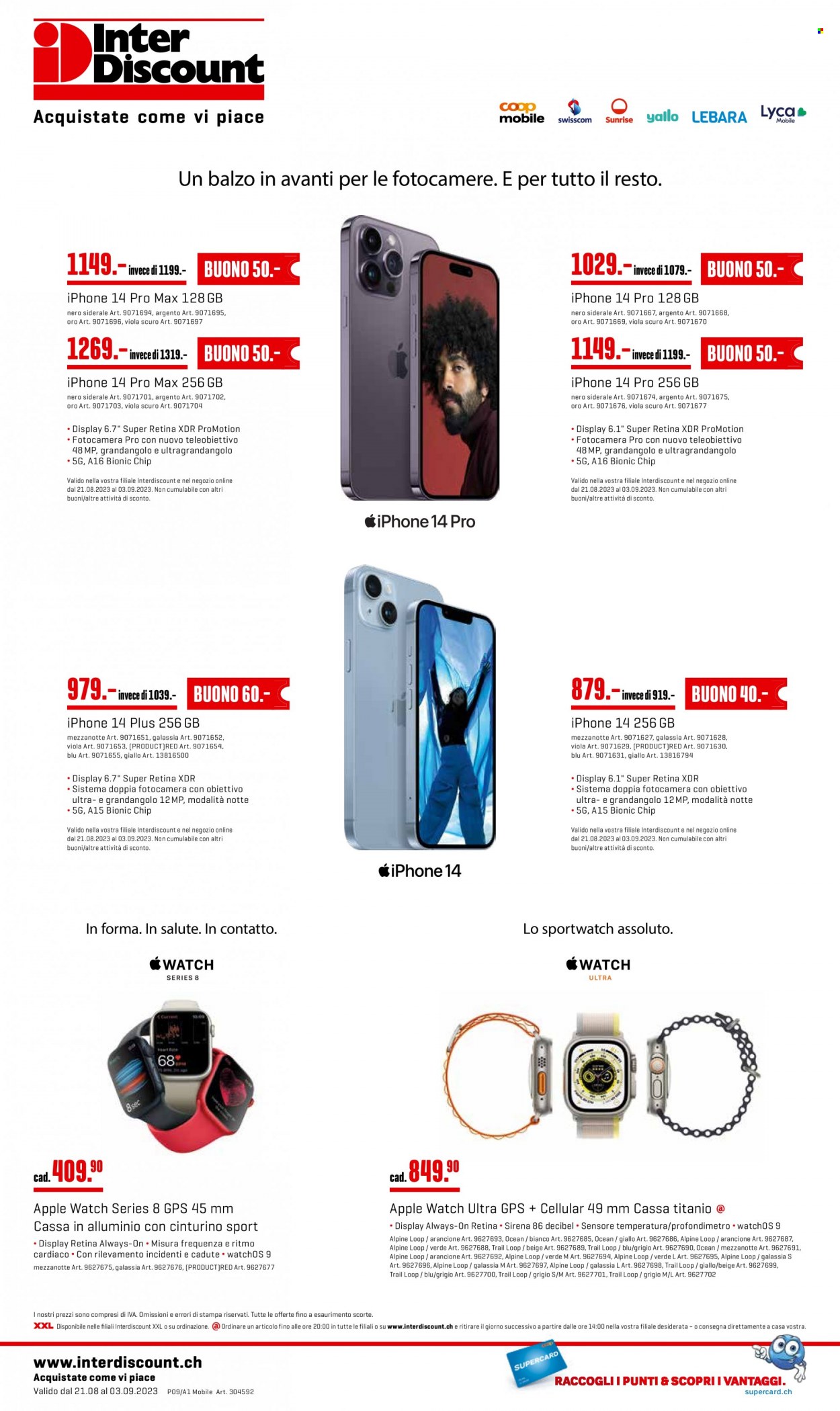 Catalogue Interdiscount - 21.8.2023 - 3.9.2023. Page 8