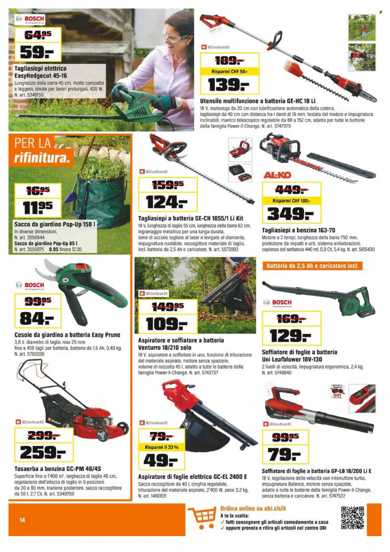 Volantino OBI - 21.8.2023 - 2.9.2023. Pagina 14