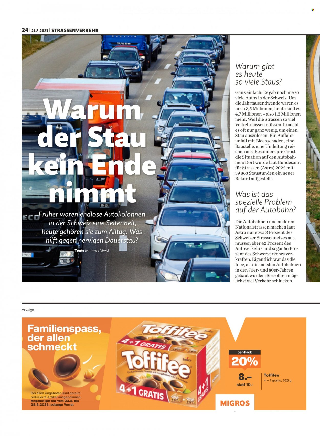 Volantino Migros - 21.8.2023 - 27.8.2023. Pagina 24